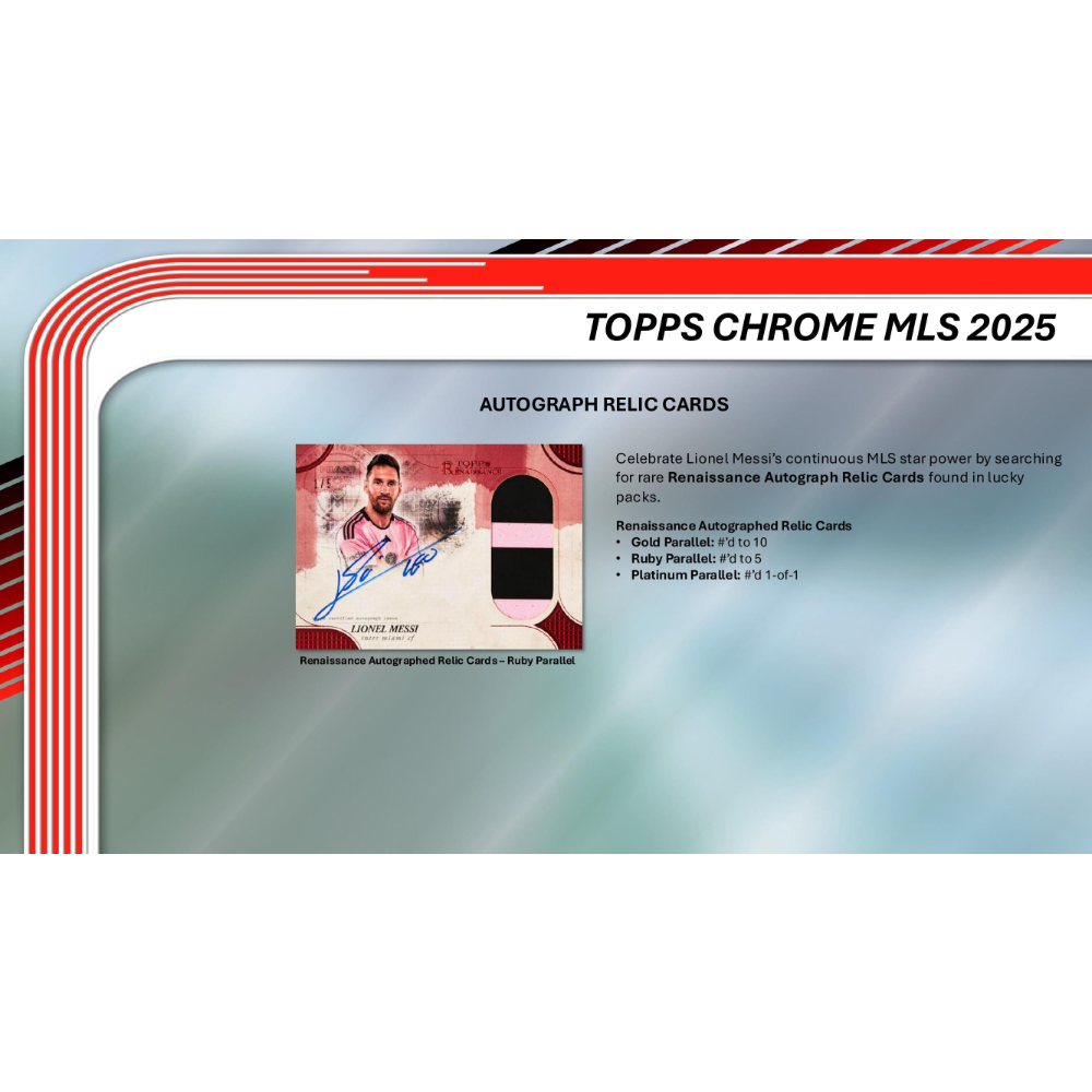 Topps Chrome MLS 2025 - Value Box - Image 6