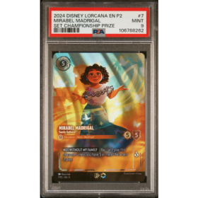 MIRABEL MADRIGAL #7 SET CHAMPIONSHIP PRIZE PSA 9 - Front