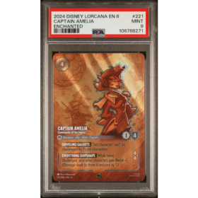 CAPTAIN AMELIA #221 ENCHANTED PSA 9 - Front