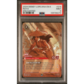 RAYA #214 ENCHANTED PSA 9 - Front