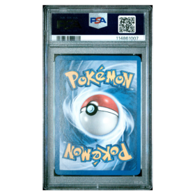 SLOWKING-HOLO #14 1ST EDITION PSA 7 - Back