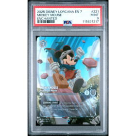 MICKEY MOUSE #221 ENCHANTED PSA 9 - Front