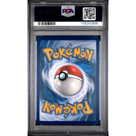 HISUIAN GROWLITHE #181 ILLUSTRATION RARE PSA 8 - Back