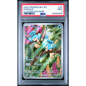 PANPOUR #101 ILLUSTRATION RARE PSA 9 - Front