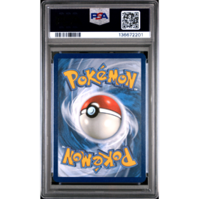 TEAM ROCKET'S MURKROW #200 ILLUSTRATION RARE PSA 10 - Back