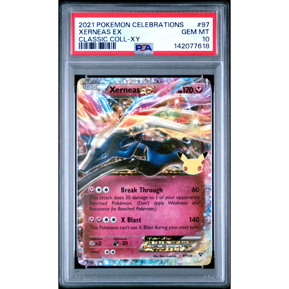 XERNEAS EX #97 CLASSIC COLL-XY PSA 10 - Front