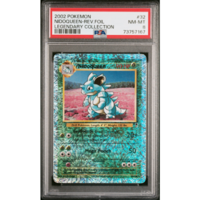 NIDOQUEEN-REV.FOIL #32 LEGENDARY COLLECTION PSA 8 - Front
