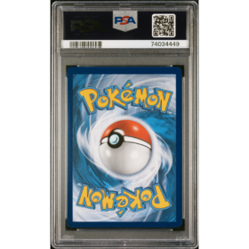 FA/VAPOREON V #181 VAPOREON VMAX PREM.COLL. PSA 9 - Back