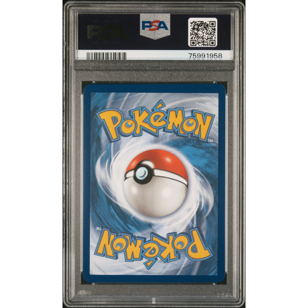 FA/GLACEON VMAX #209 EVOLVING SKIES-SECRET PSA 10 - Back