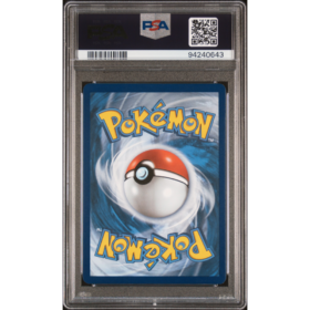 FA/GLACEON V #174 EVOLVING SKIES PSA 10 - Back