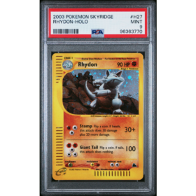 RHYDON-HOLO #H27 PSA 9 - Front