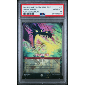 DRAGON FIRE #1 PARTICIPATION PSA 10 - Front