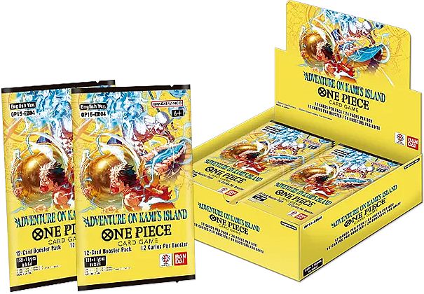 One Piece Card Game: OP15-EB04: Adventure on Kami's Island - Booster Display (Box med 24 Pakker)