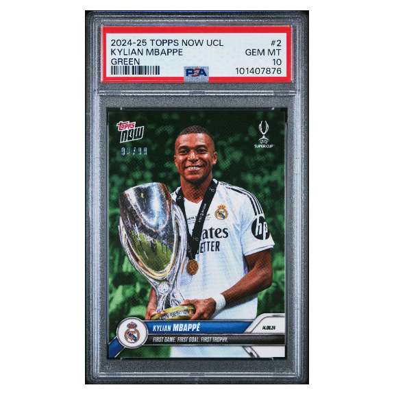 KYLIAN MBAPPE #2 GREEN PSA 10 - andcards.dk
