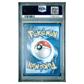 SLOWKING-HOLO #14 1ST EDITION PSA 7 - Back