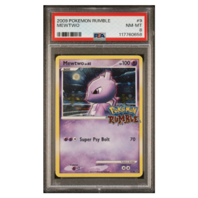 MEWTWO #9 PSA 8 - Front