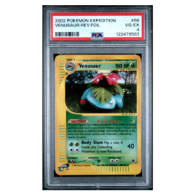 VENUSAUR-REV.FOIL #68 PSA 4 - Front