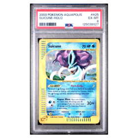 SUICUNE-HOLO AQUAPOLIS #H25 PSA 6 - Front