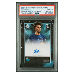 JOAO FELIX SHOWCASE-AUTO-BLUE PSA 9 - Front