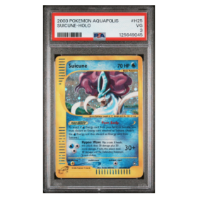 SUICUNE-HOLO #H25 PSA 3 - Front