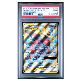 FA/GRCHMP. & GRTN. GX #228 UNIFIED MINDS PSA 9 - Front