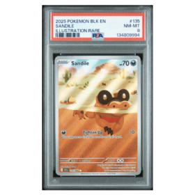 SANDILE #135 ILLUSTRATION RARE PSA 8 - Front