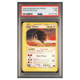 GOLEM-REV.FOIL SKYRIDGE #148 PSA 7 - Front