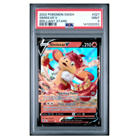 SIMISEAR V #027 BRILLIANT STARS PSA 9 - Front