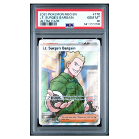 LT. SURGE'S BARGAIN #170 ULTRA RARE PSA 10 - Front