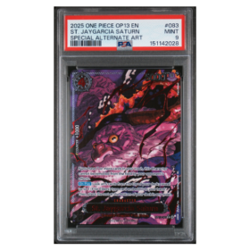 ST. JAYGARCIA SATURN #083 SPECIAL ALTERNATE ART PSA 9 - Front