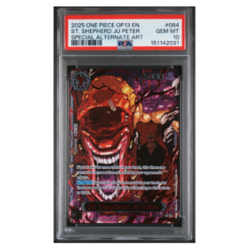 ST. SHEPHERD JU PETER #084 SPECIAL ALTERNATE ART PSA 10 - Front
