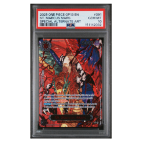 ST. MARCUS MARS #091 SPECIAL ALTERNATE ART PSA 10 - Front
