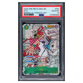 UTA #061 MANGA ALTERNATE ART PSA 10 - Front