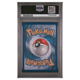 EEVEE-REV.FOIL #48 UNDAUNTED PSA 8 - Back