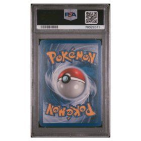 PICHU-REV.FOIL #21 POWER KEEPERS PSA 6 - Back