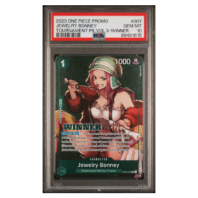 JEWELRY BONNEY #007 TOURNAMENT PK.VOL.3-WINNER PSA 10 - Front