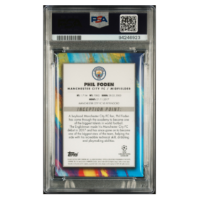 PHIL FODEN STAR QUALITY PSA 10 - Back