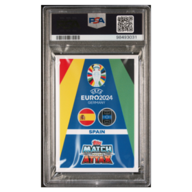 NICO WILLIAMS #ESP13 SPAIN-PURPLE SAPPHIRE PSA 10 - Back