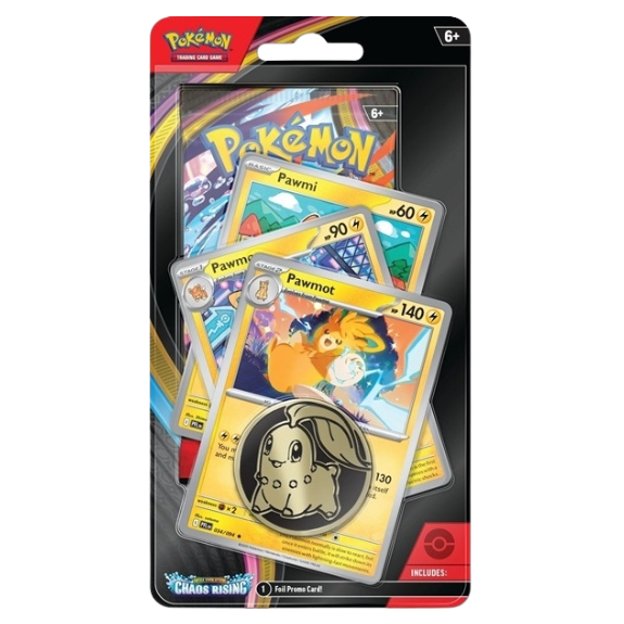 Pokémon TCG: Chaos Rising – Pawmot Premium Checklane Blister