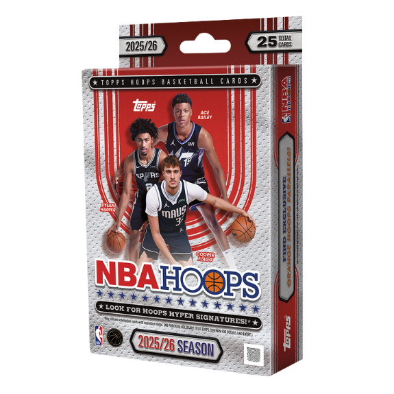 Topps NBA Hoops Basketball 2025/26 - Hanger Box