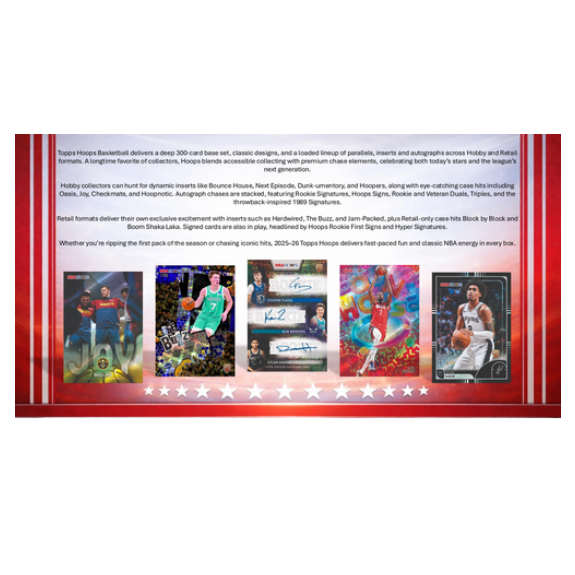 Topps NBA Hoops Basketball 2025/26 - Hanger Box - Image 3