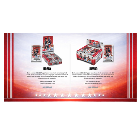 Topps NBA Hoops Basketball 2025/26 - Hanger Box - Image 4