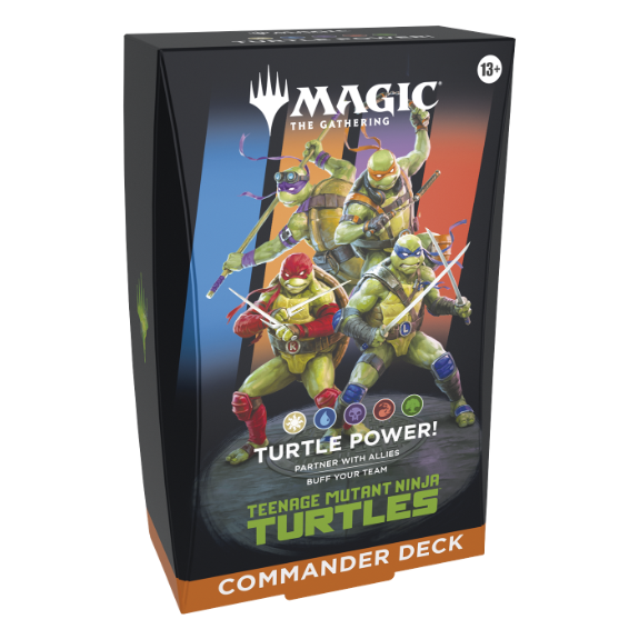 Magic The Gathering - Teenage Mutant Ninja Turtles - Turtle Power Commander Deck