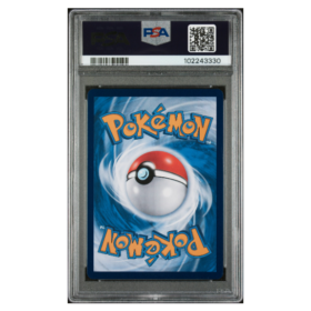 MACHAMP V #141 SUPER RARE PSA 10 - Back