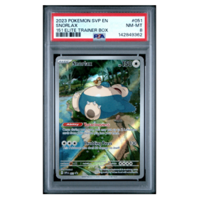 SNORLAX #051 151 ELITE TRAINER BOX PSA 8 - Front