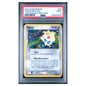 TOGEPI-REV.FOIL #50 TEAM ROCKET RETURNS PSA 9 - Front