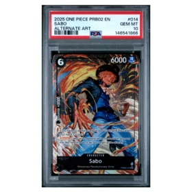 SABO #014 ALTERNATE ART PSA 10 - Front