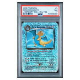 DARK DRAGONITE #5 LEGENDARY COLL-REV.FOIL PSA 7 - Front