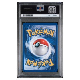 TYPHLOSION-HOLO #17 1ST EDITION PSA 8 - Back