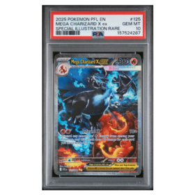 MEGA CHARIZARD X ex #125 SPECIAL ILLUSTRATION RARE PSA 10 - Front